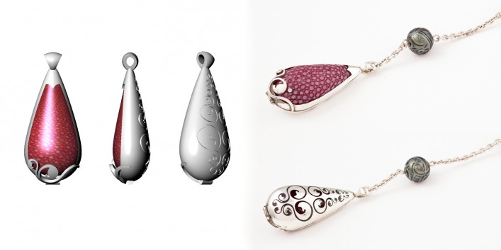 tresor-by-flore-3D-collier-argent-pendentif-galuchat-professionnels